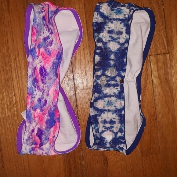 Pink Victoria Secret lace bandeaus bras size small Y2K - Picture 2 of 4